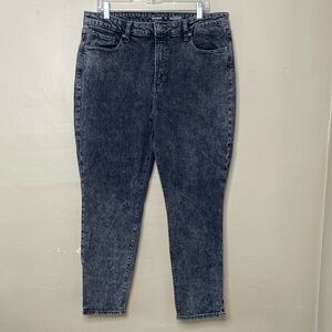 OLD NAVY Jeans O.G. Straight Jeans High Rise Secret Slim Pockets Stretchy 16